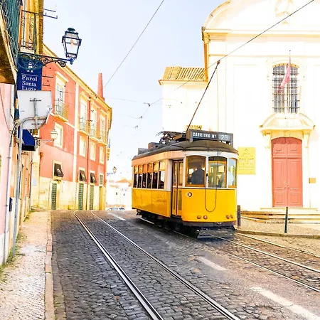 Tram 28 With Perfect View Over Alfama * Lisbon